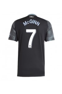 Aston Villa John McGinn #7 Jalkapallovaatteet Vieraspaita 2025-26 Lyhythihainen